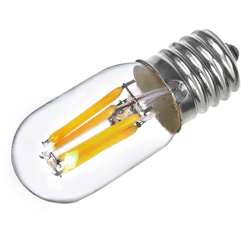 T22 E17 Intermediate Base 2W LED Vintage Antique Filament Light Bulb, 25W Equivalent, 4-Pack T22 E17 Intermediate Base 2W LED Vintage Antique Filament Light Bulb, 25W Equivalent, 4-Pack